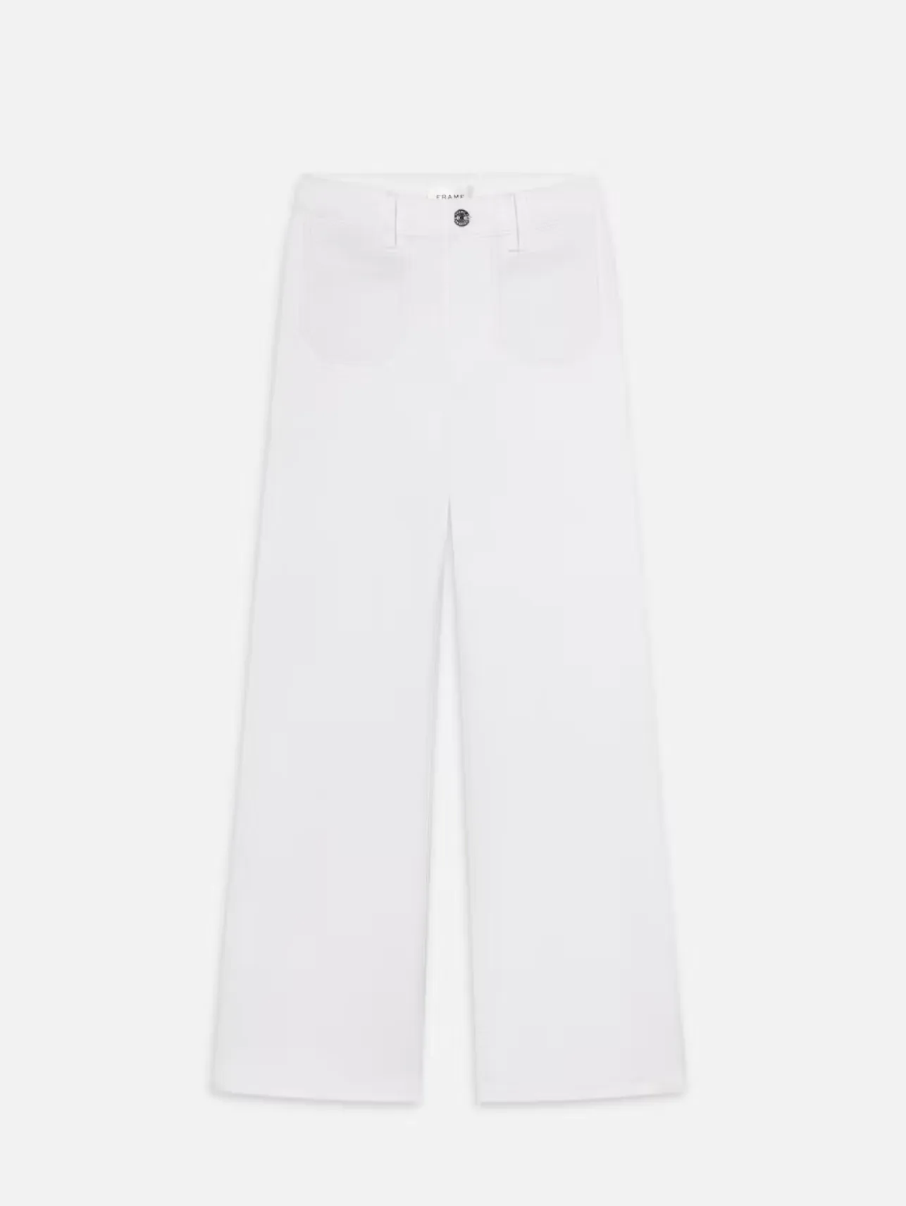 Le Slim Palazzo Modernist Pocket White
