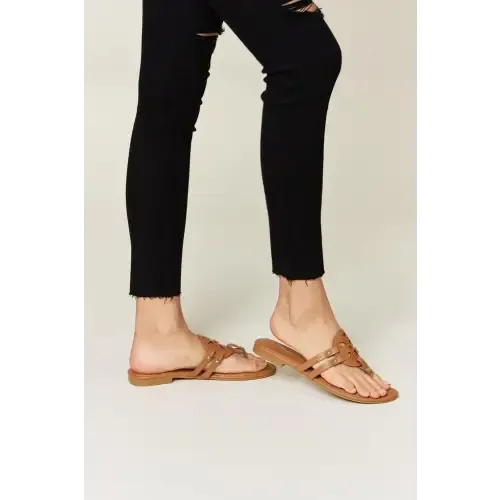 Leather Open Toe Sandals