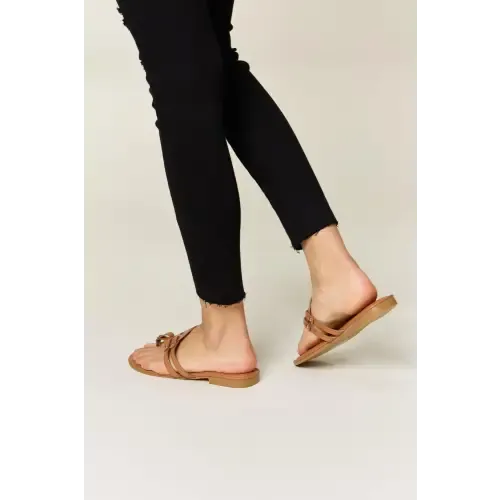 Leather Open Toe Sandals
