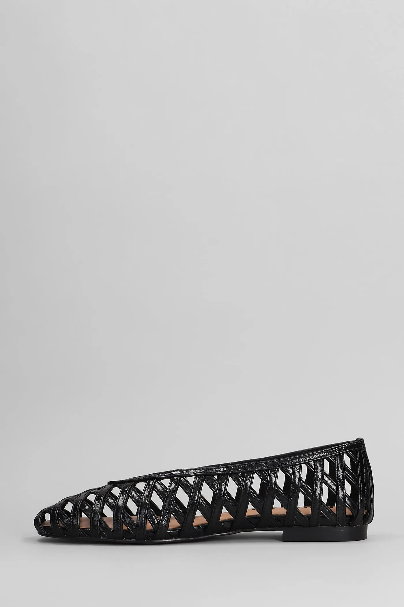 Liala Flat Ballet flats in black leather