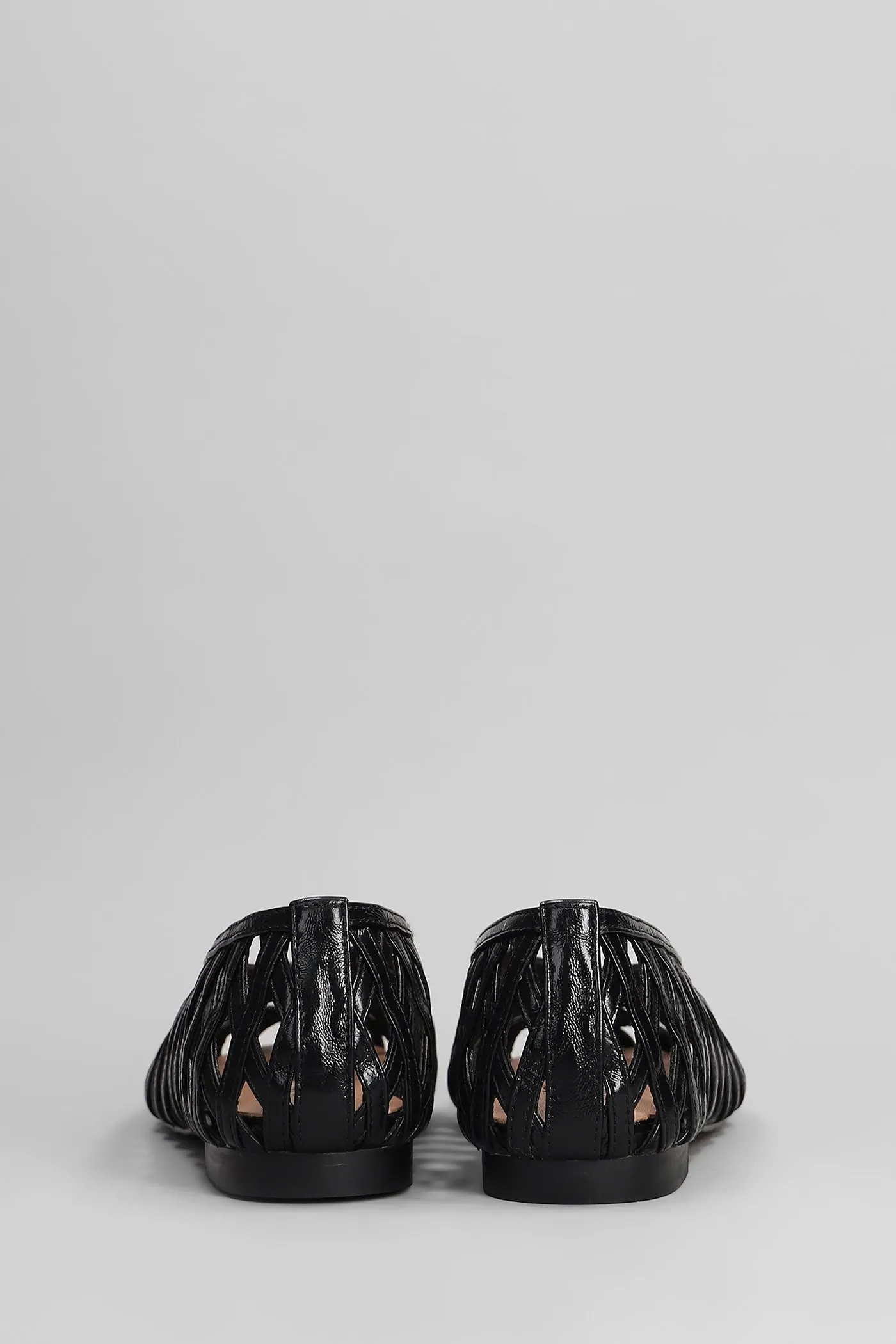 Liala Flat Ballet flats in black leather
