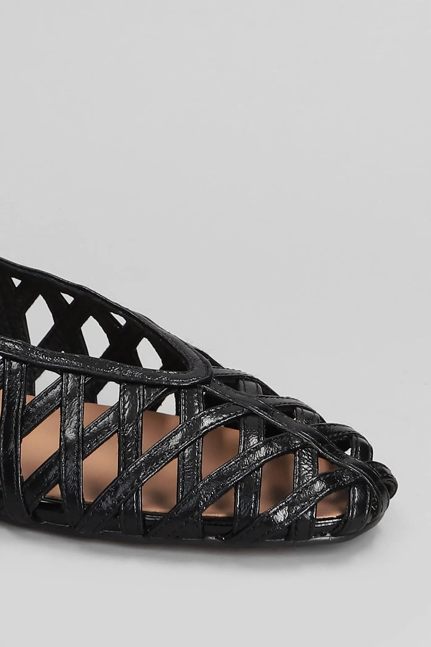 Liala Flat Ballet flats in black leather