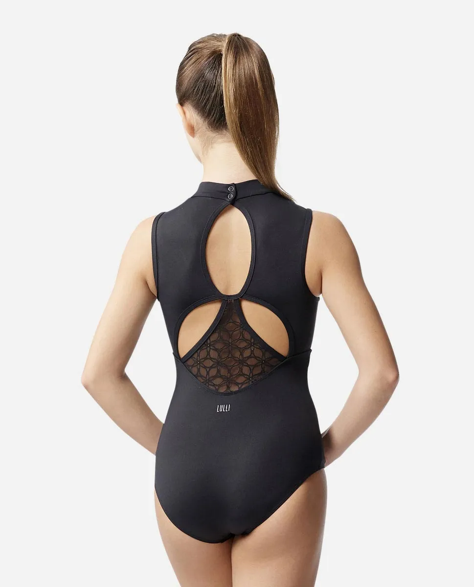 Lulli Mock Neck Leotard Carolina LUF626