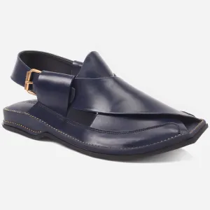 Mens "FARID" Leather Buckled Peshawari Sandals