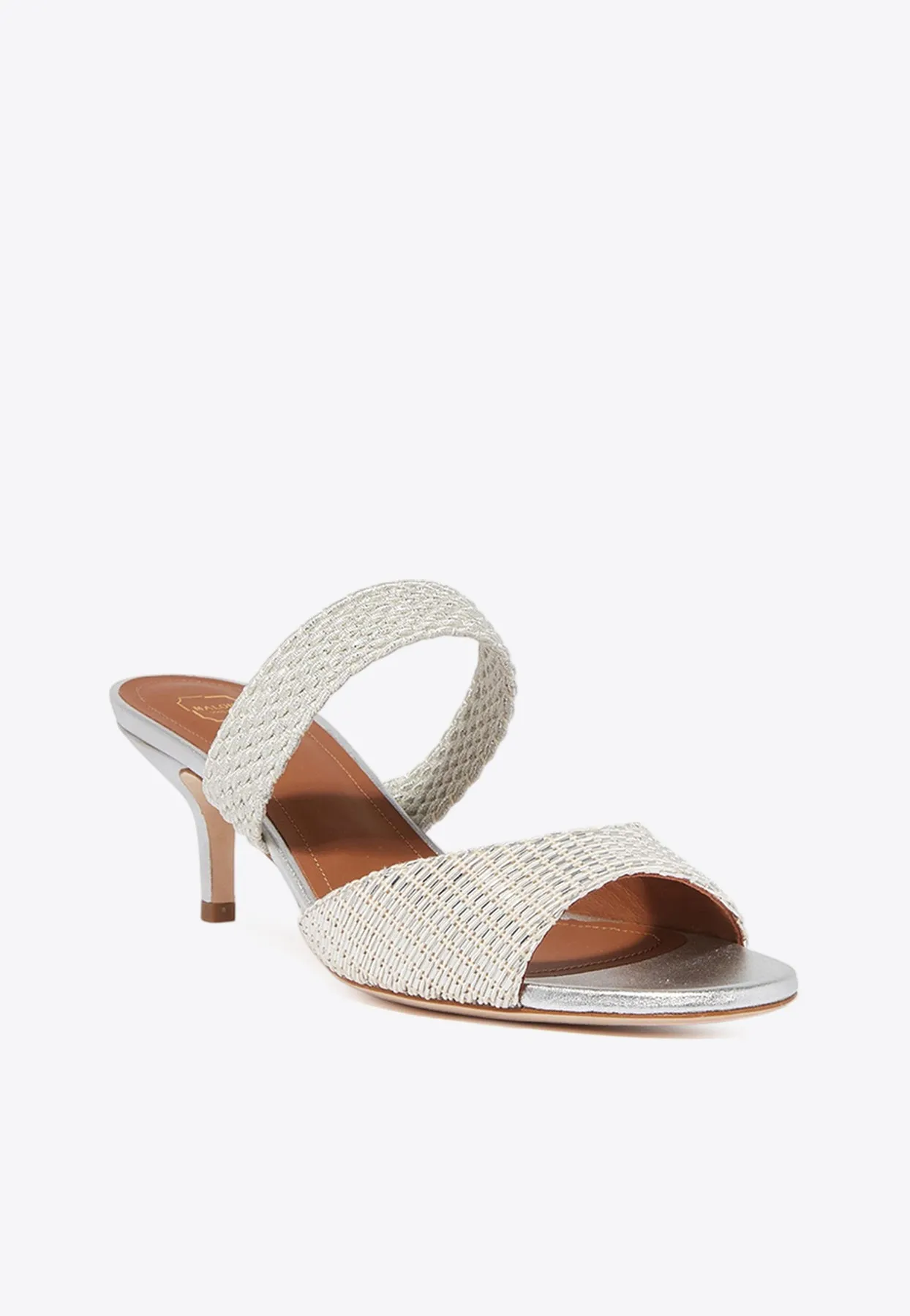 Milena 45 Woven Heeled Sandals