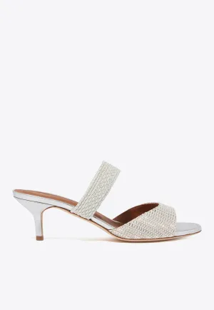 Milena 45 Woven Heeled Sandals