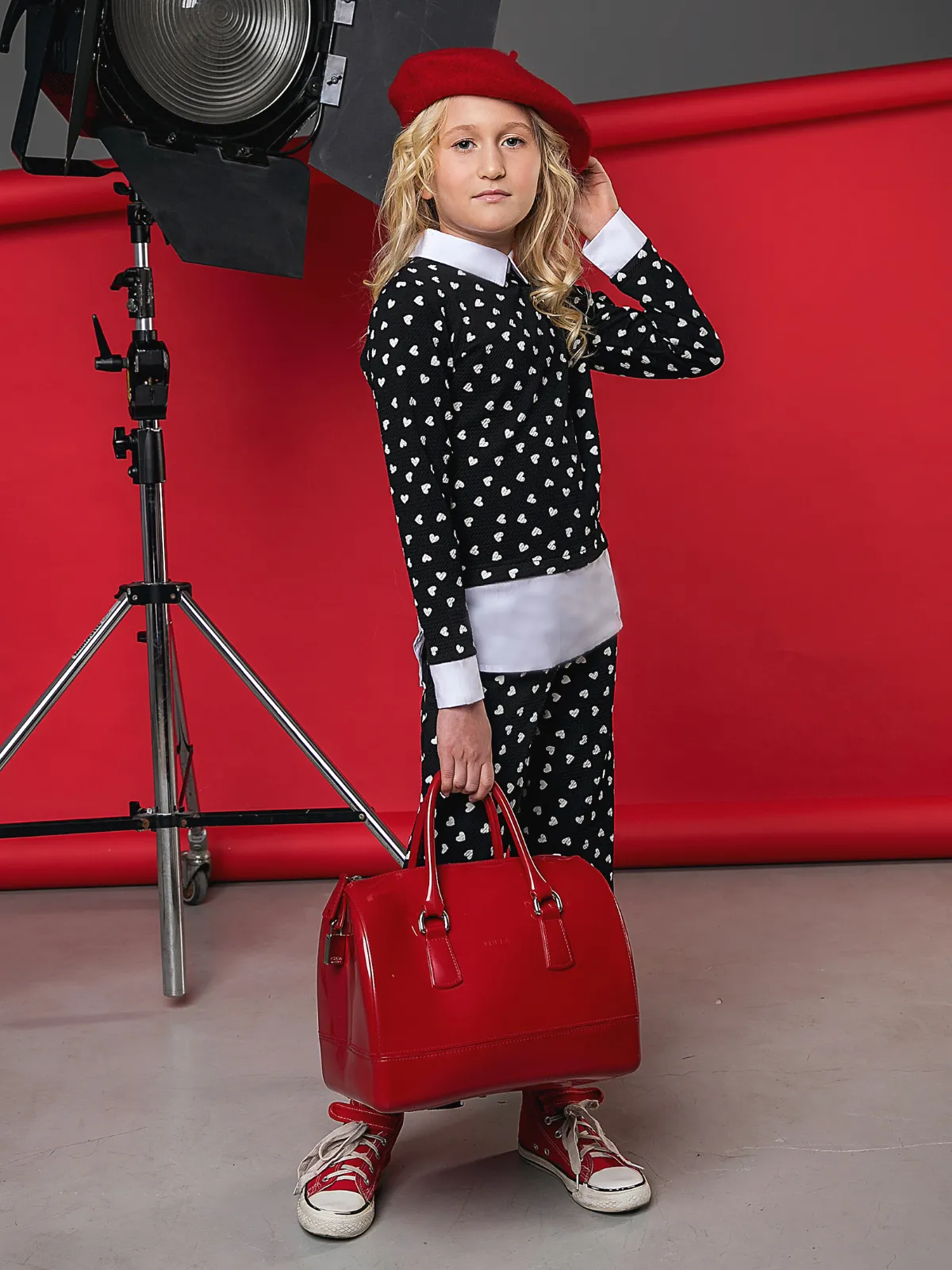 Mommy & Me Heart Chic Dressy Pants Set by Kids Couture