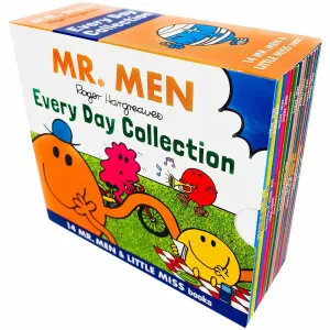 Mr Men and Little Miss Everyday Collection 14 Books Slipcase Set Paperback NEW