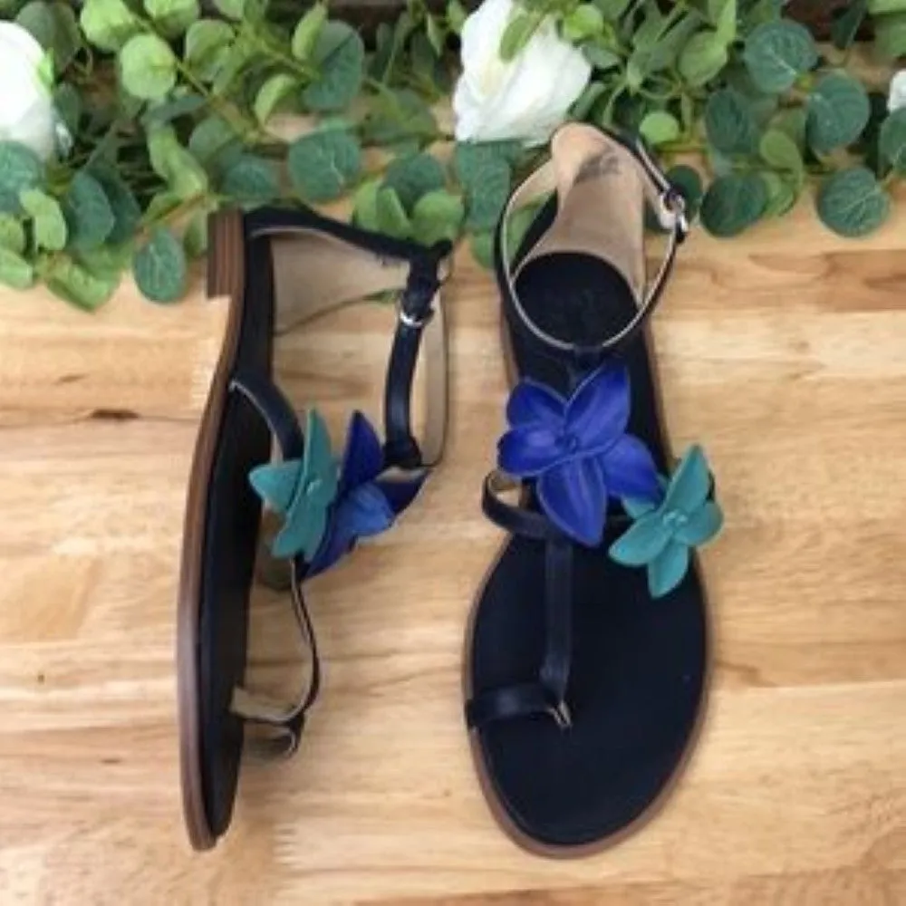 Naturalizer Farah Thong Sandals Navy 9.5