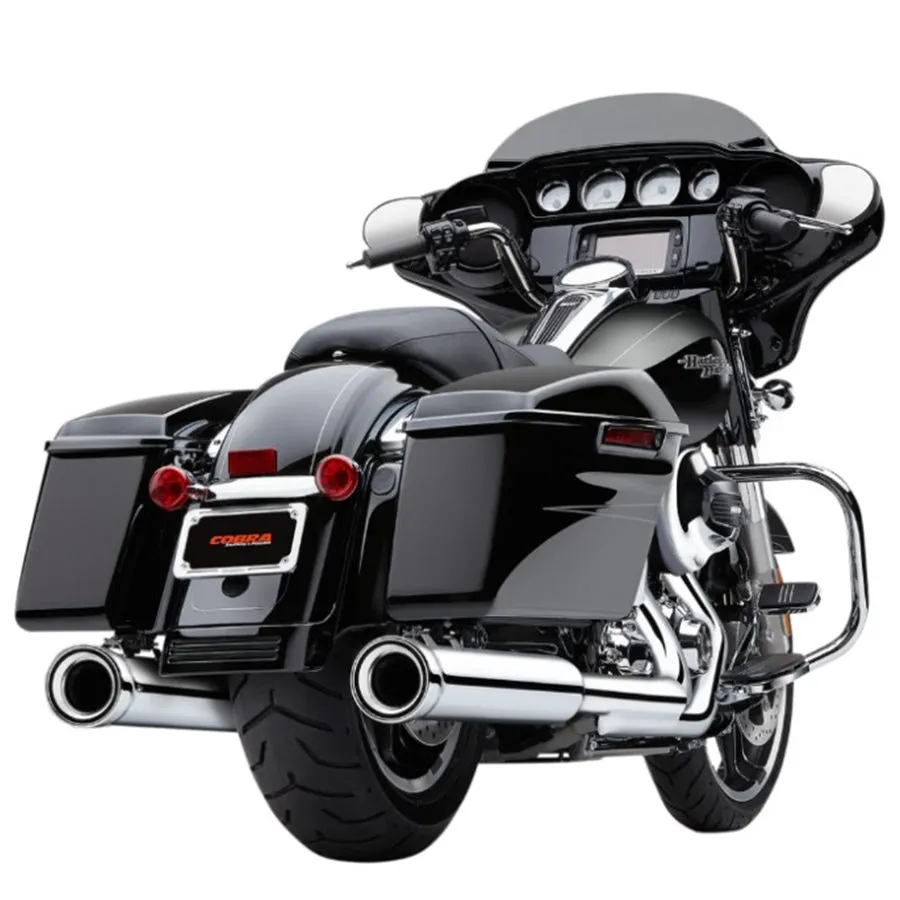 Neighbor Hater Slip On Mufflers - Chrome for '95-'16 Bagger