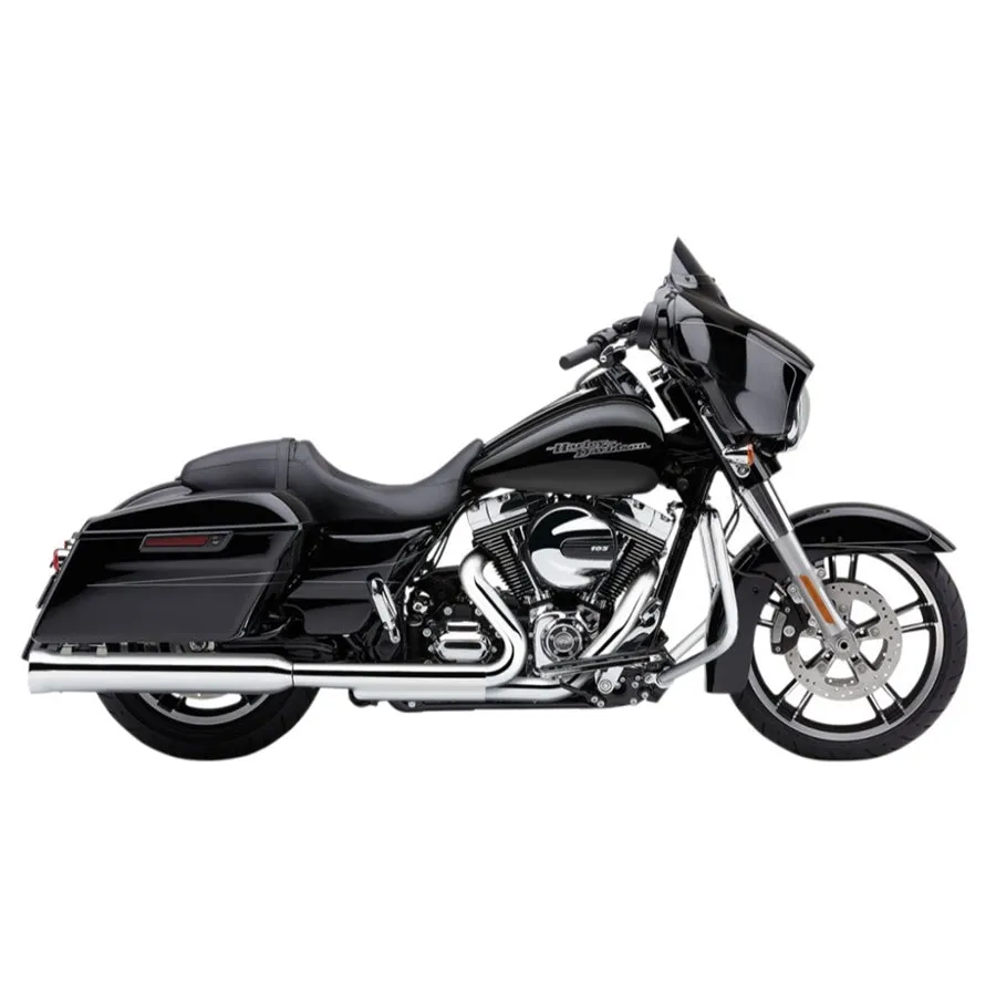 Neighbor Hater Slip On Mufflers - Chrome for '95-'16 Bagger