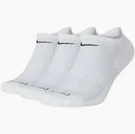 Nike Everyday Cushioned No Show Socks (3 pairs)
