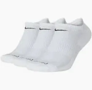 Nike Everyday Cushioned No Show Socks (3 pairs)