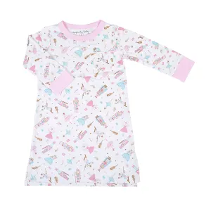 Nutcracker Ballet Pink Girl's L/S Nightdress