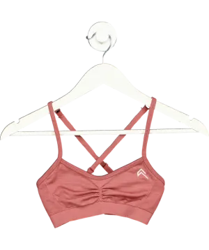Oner Active Red Effortless Strappy Bralette UK XS