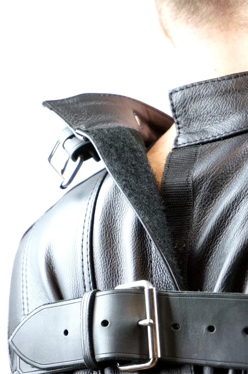 Original Cowhide Leather Bondage StraitJacket