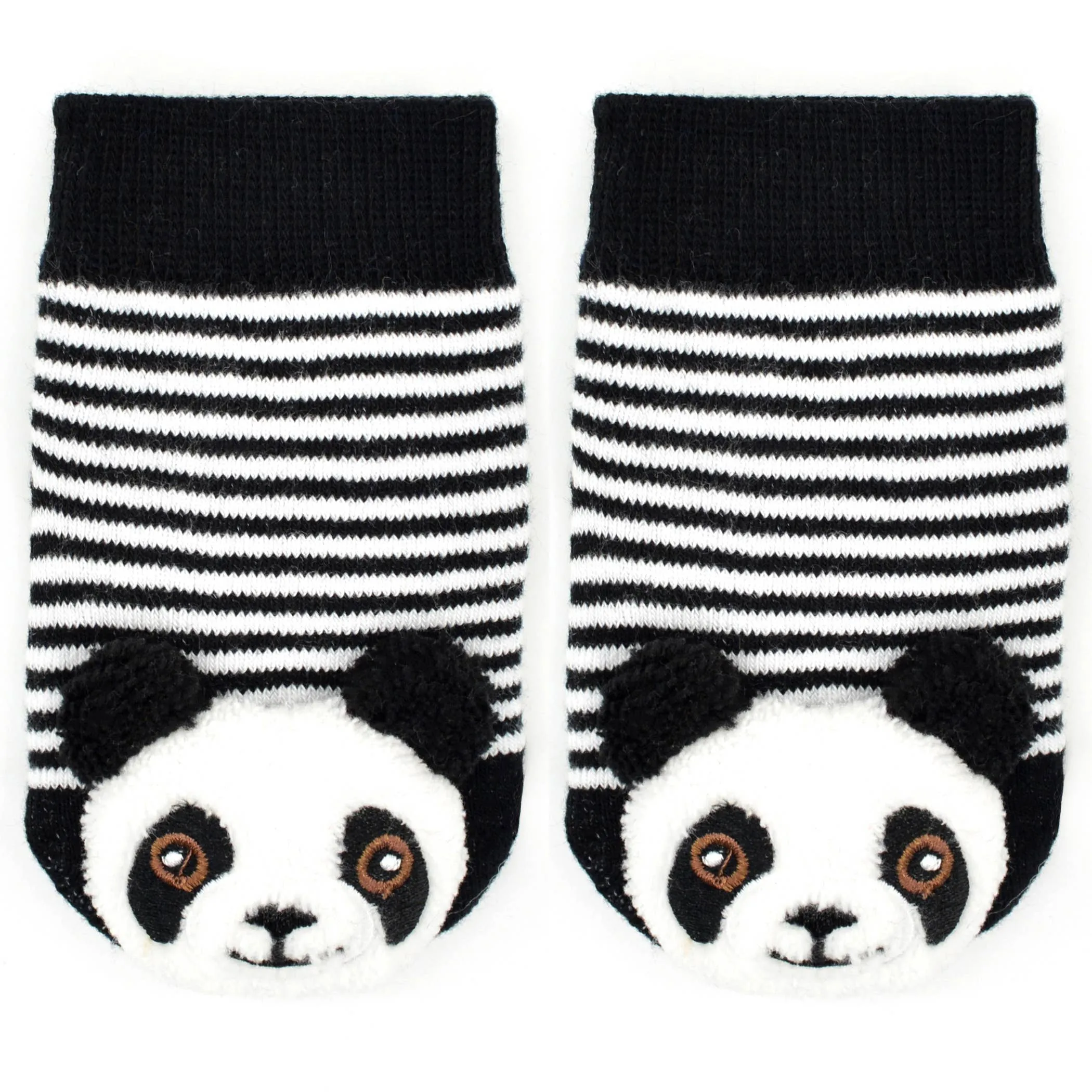 Panda Boogie Toes Rattle Socks for Babies