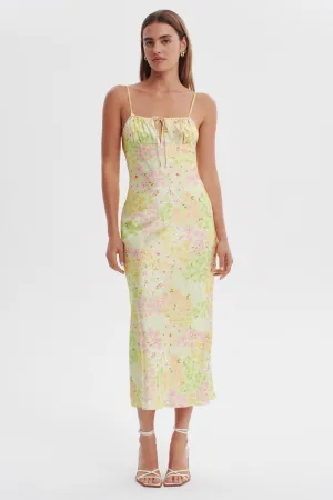 Penelope Garden Party Midi Slip Dress