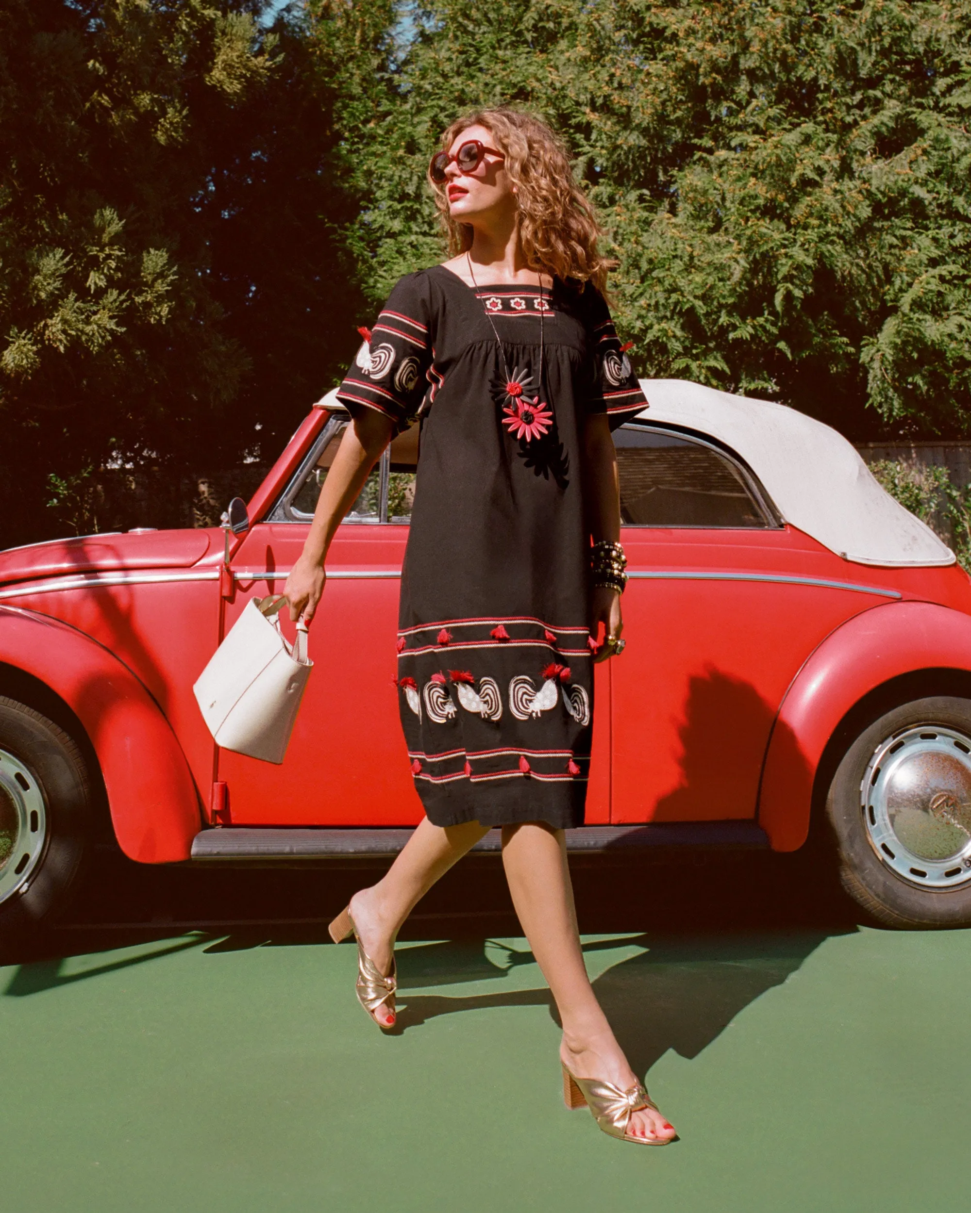 Picnic Midi Dress - Cheeky Chick