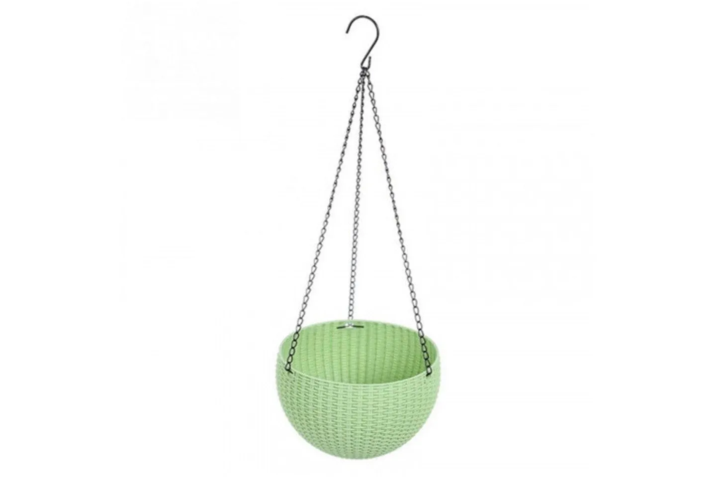 Plastic Self Watering Hanging Planter Basket Garden Flower Plant Hanger for Indoor Outdoor Use
