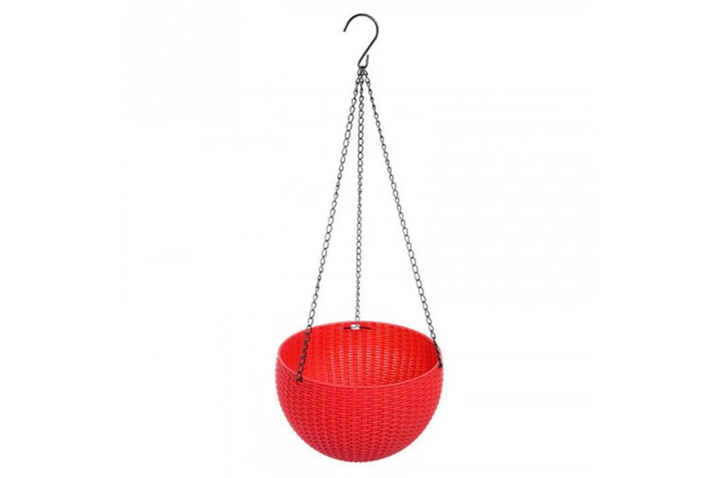 Plastic Self Watering Hanging Planter Basket Garden Flower Plant Hanger for Indoor Outdoor Use