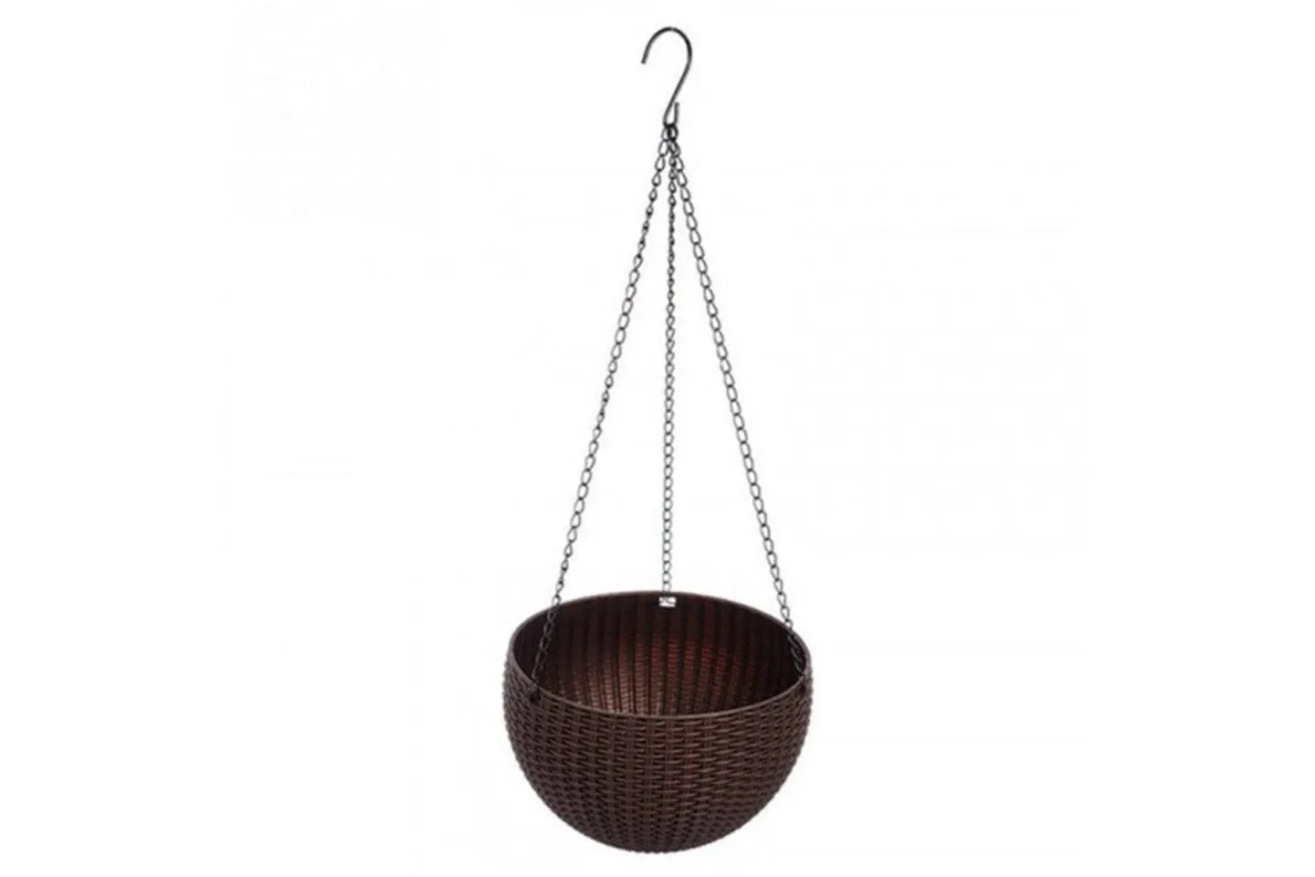 Plastic Self Watering Hanging Planter Basket Garden Flower Plant Hanger for Indoor Outdoor Use