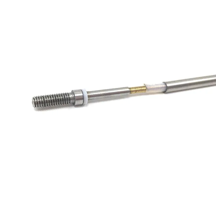 RC Boats ECO Mini-ECO Mini Hydroplane Flexible Shaft 2.35mm to M4 Shaft Sleeve (Length can be customized)