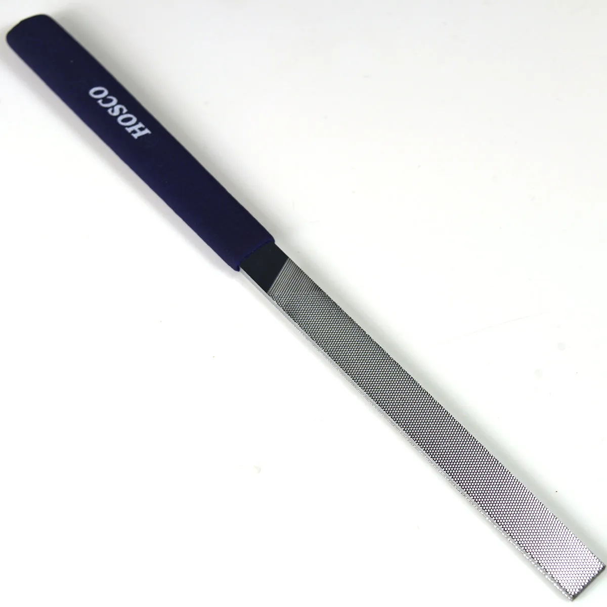 Rectangular profile nut and saddle shaping file