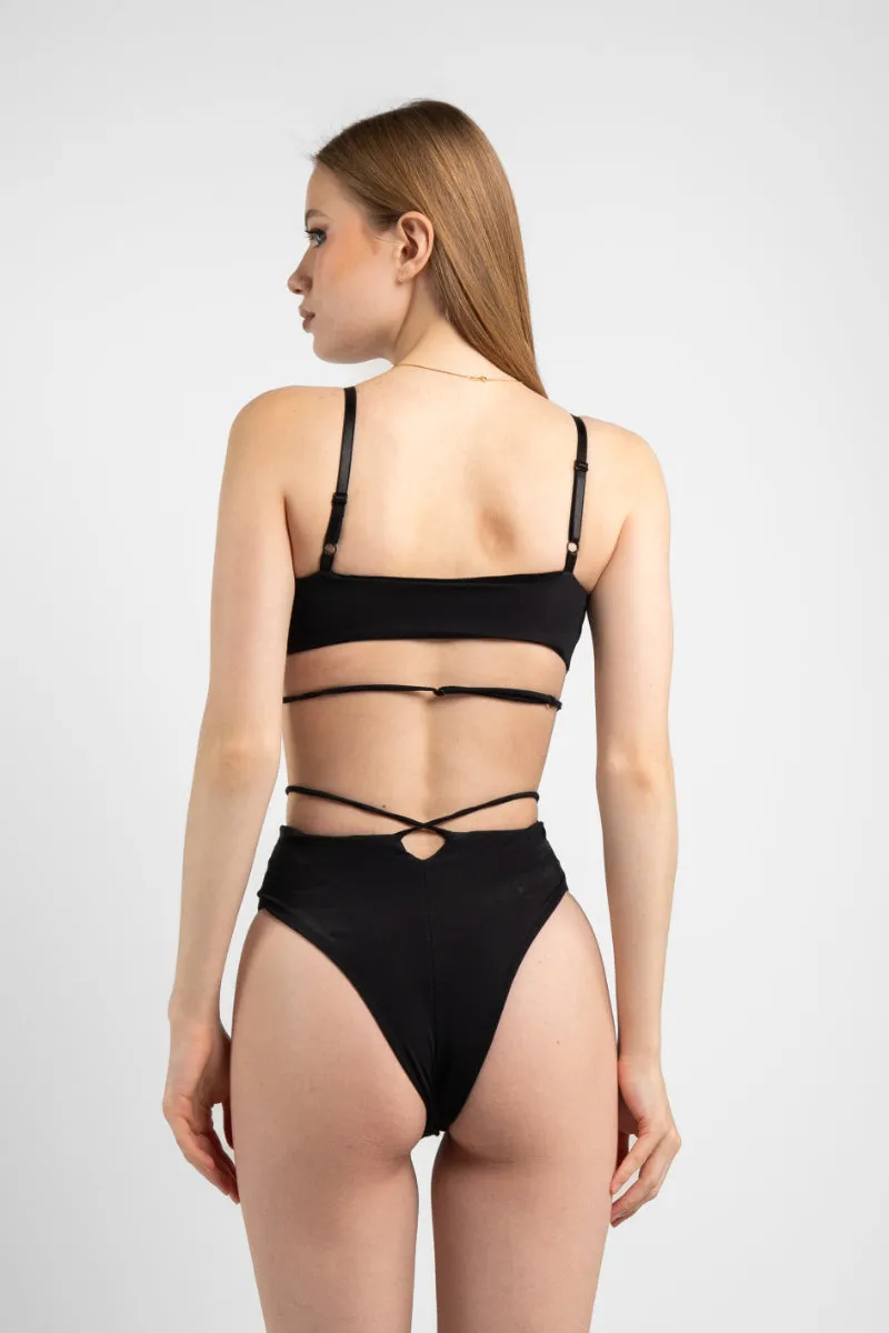 REV ACTIV Sassy Top - Black