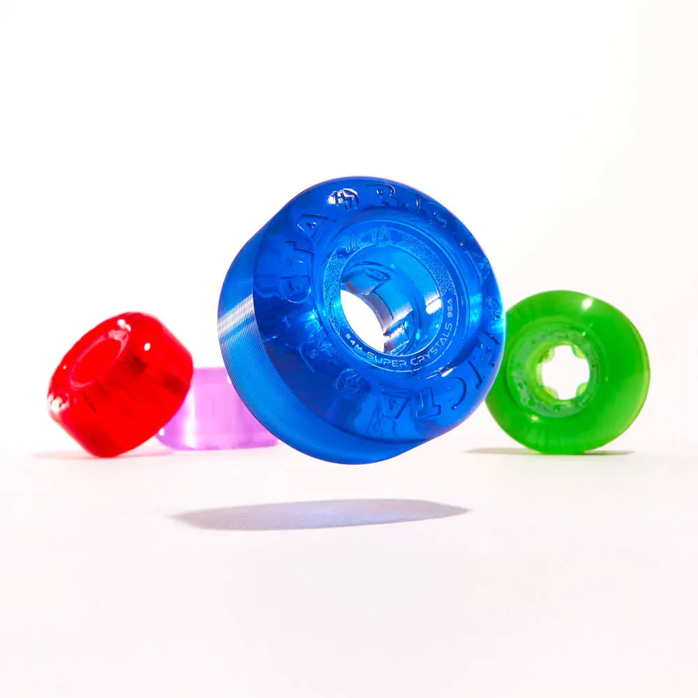 Ricta - Super Crystals Trans 54MM 95A Skateboard Wheels