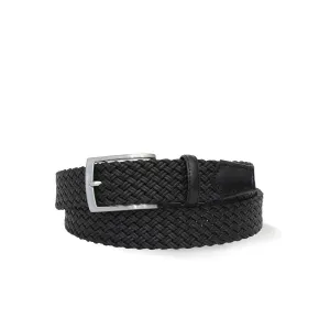 Robert Charles - 1004 Black Woven Belt