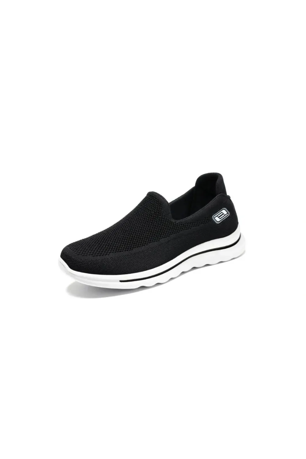Round Toe Flats Mesh Slip On