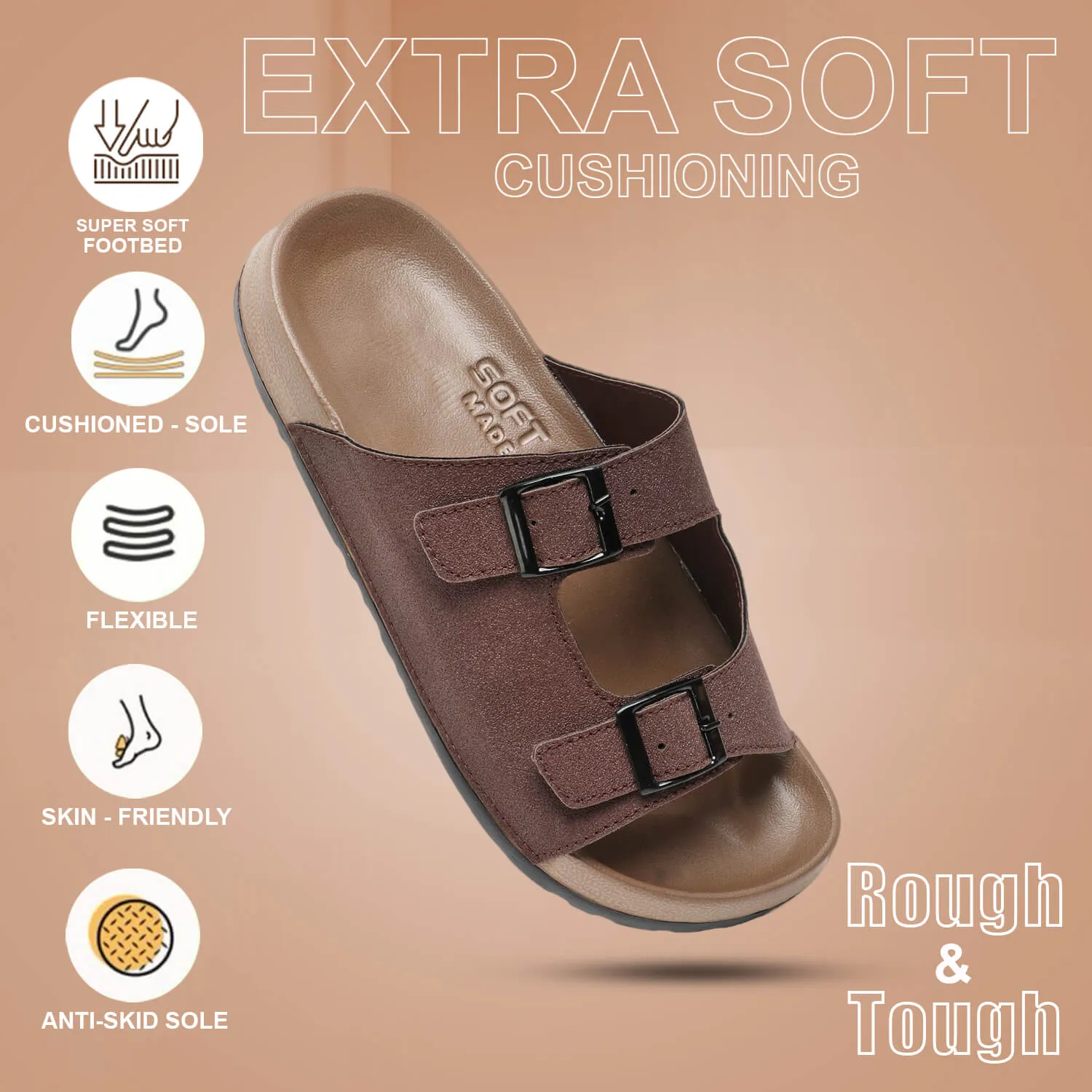 SAFARI 07 BROWN Summer SANDAL