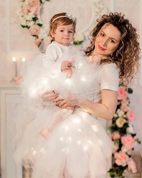 Set Mama-Fiica Fustițe Îngeraș