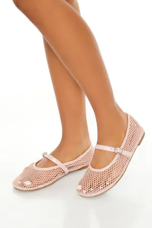 Single Sole Ballet Flat - Blush