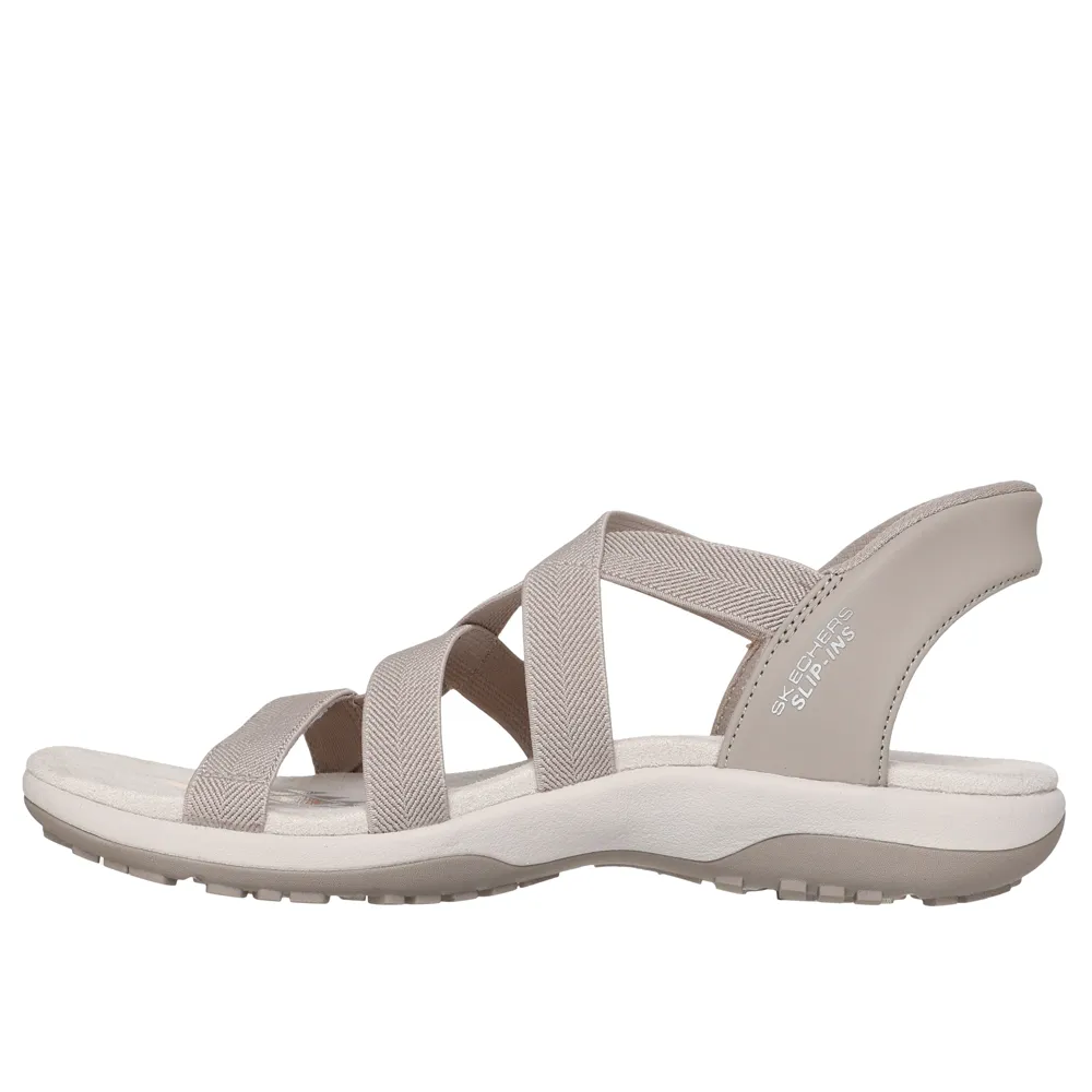 Skechers - Reggae Slim - Stretch Flex - Taupe - Sandals