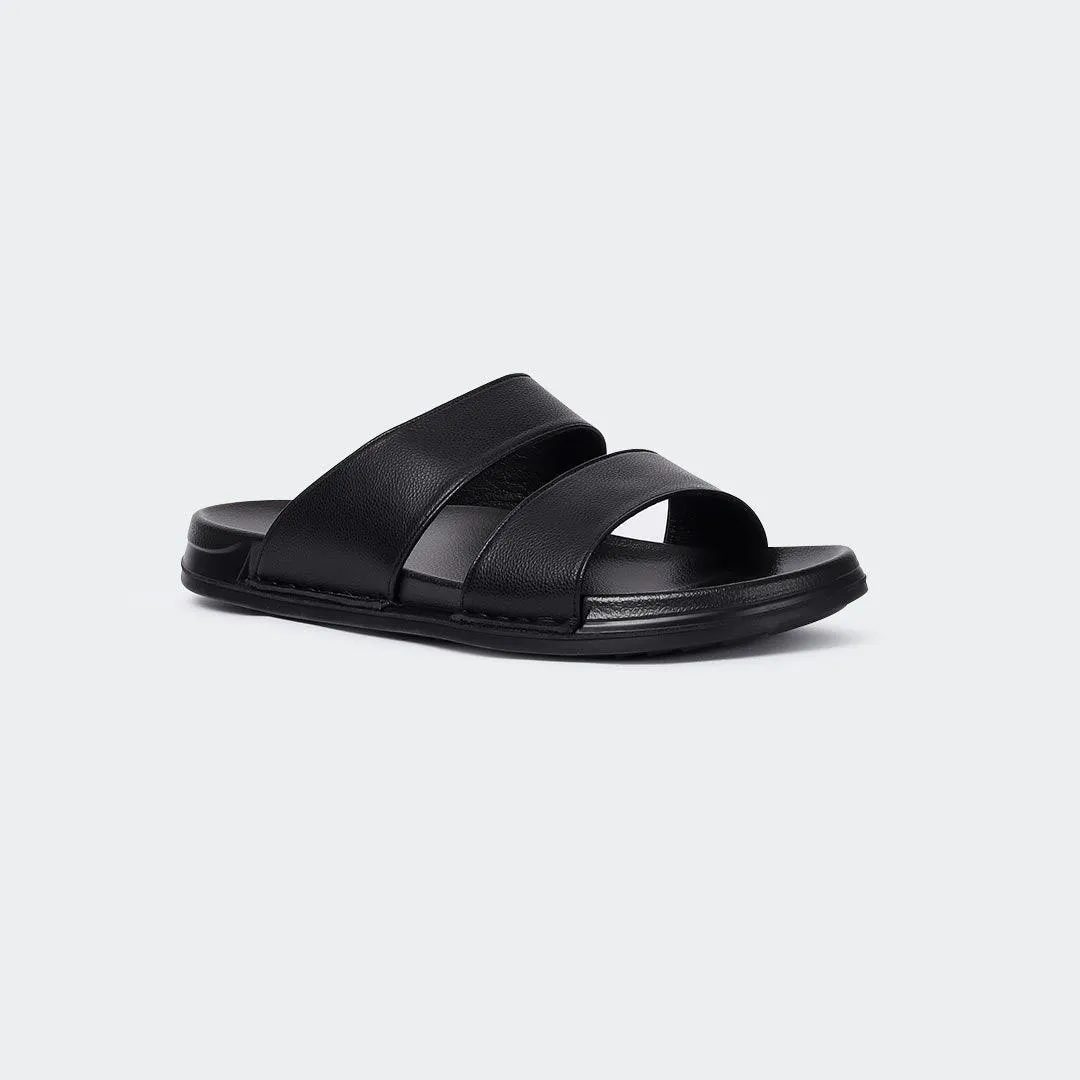 Slipper/Slide Black for Men (FRASER 301G)
