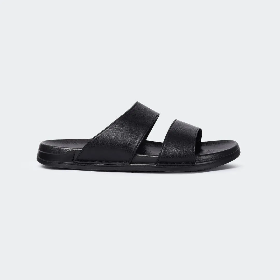 Slipper/Slide Black for Men (FRASER 301G)