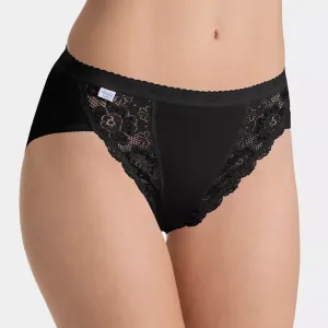 Sloggi Chic Tai 4 Pack Brief | Black