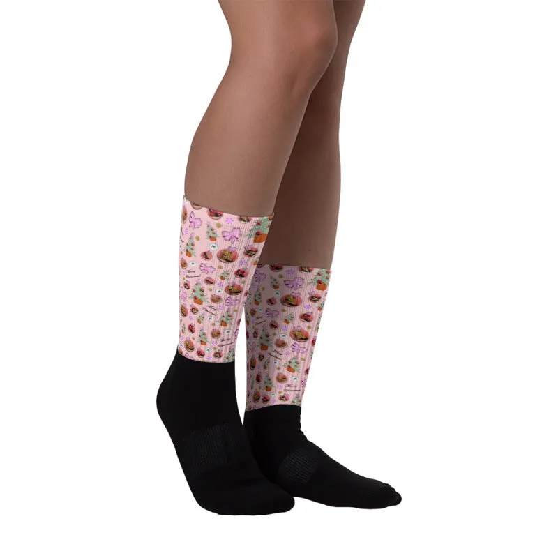 Socks 'Pink Christmas'