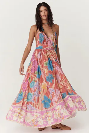 Spell Painters Garden Strappy Maxi Dress