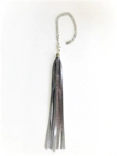 Streams extra long tassel necklace