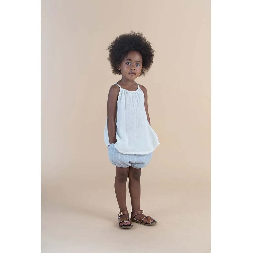 Stripe Woven Short - Natural Hemp Stripe