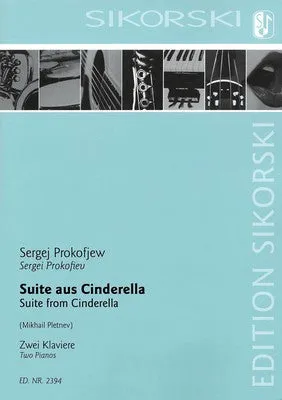 SUITE FROM CINDERELLA 2 PNO 4 HAND