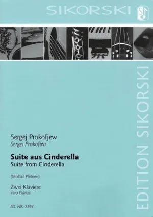 SUITE FROM CINDERELLA 2 PNO 4 HAND
