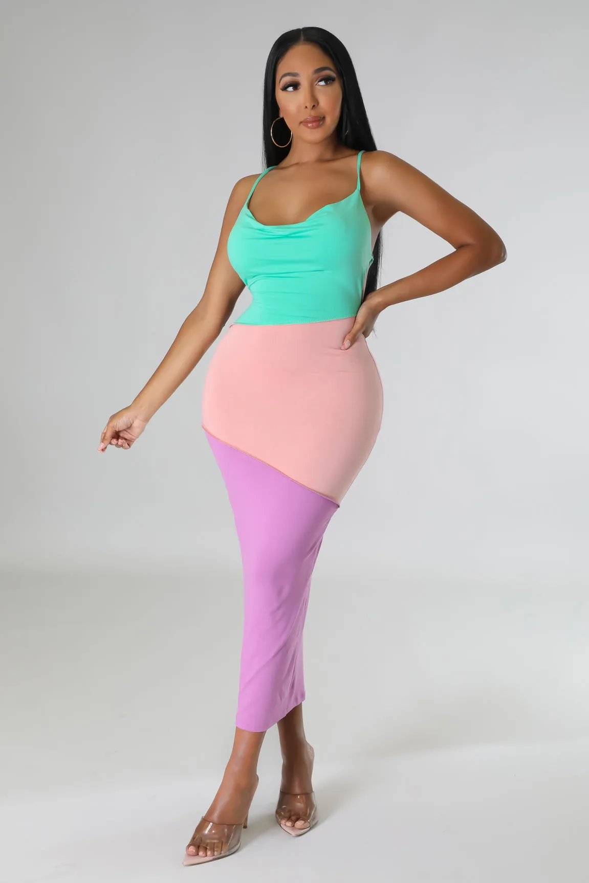 Summer Block Dress