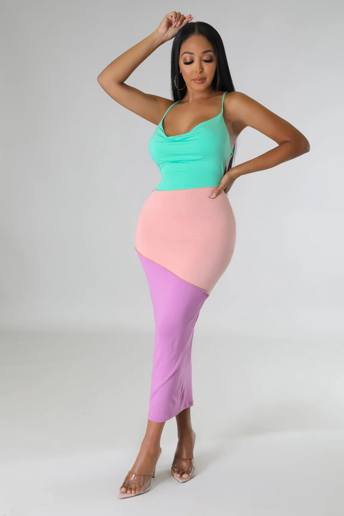 Summer Block Dress