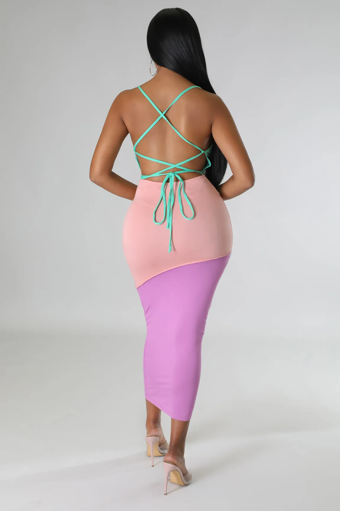 Summer Block Dress