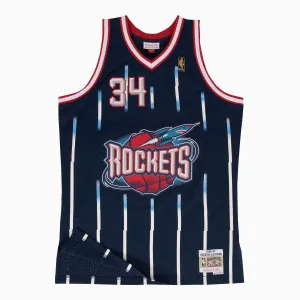 Swingman Hakeem Olajuwon Houston Rockets Road NBA 1996-97 Jersey