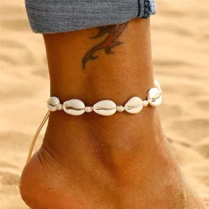 Tallulah Shell Anklet